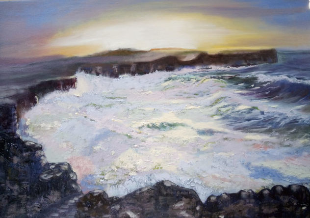 La fuerza del mar, Benitachell, amanecer de Alicante