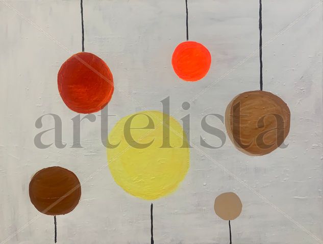 Planetas desconocidas Acrylic Canvas Others