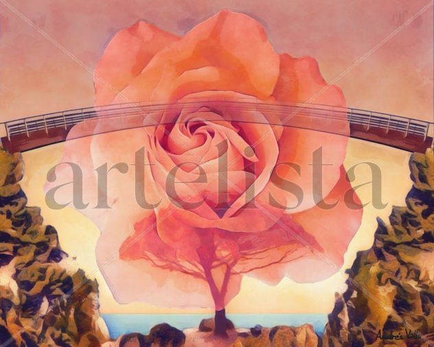 EL VALLE, EL PINO, EL MAR, EL CIELO, EL PUENTE Y LA ROSA