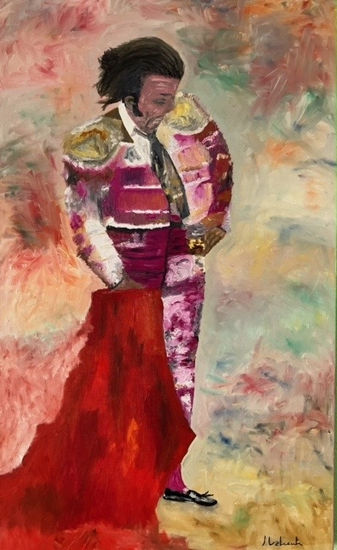 TORERO Oil Canvas Figure Painting