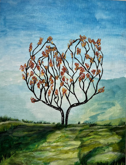 ARBOL ENAMORADO Oil Canvas Landscaping