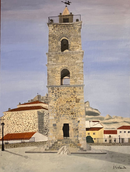 CAMPANARIO Oil Canvas Landscaping