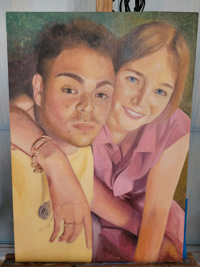 Retrato Oil Canvas Portrait