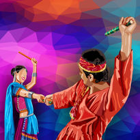 Dandiya Folk Dance