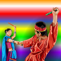 Dandiya Folk Dance