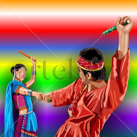 Dandiya Folk Dance