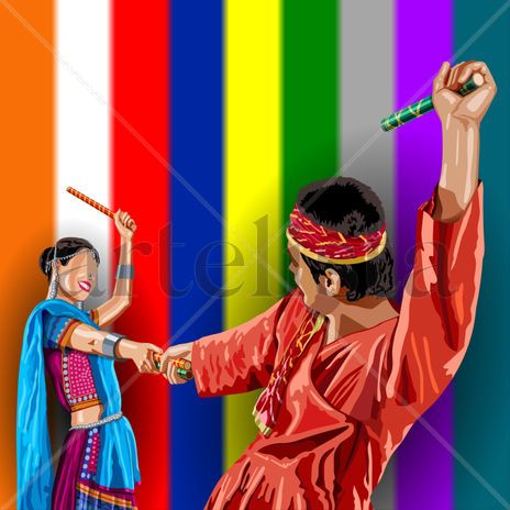 Dandiya Folk Dance