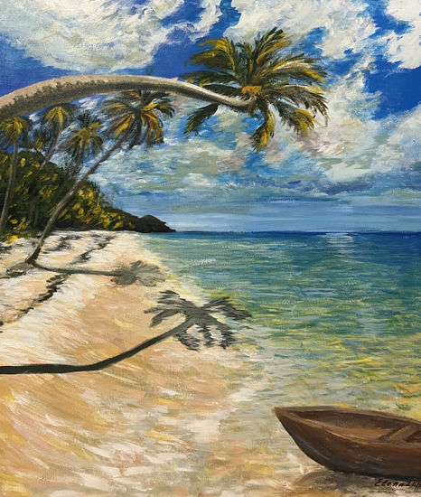 Caribe Acrylic Canvas Landscaping