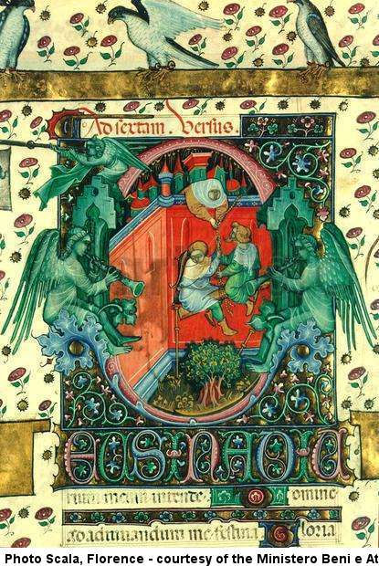 Codex Landau-Finaly: Natividad: los Dos Espías de Israel