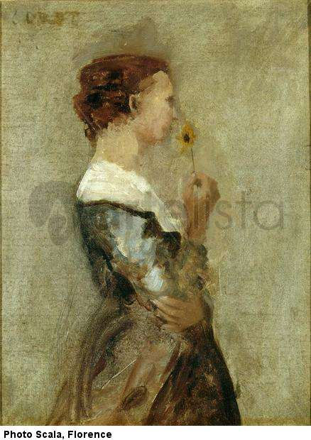 Woman with Flower