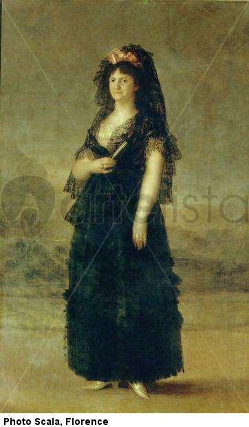 Retrato de la reina María Luisa de Parma