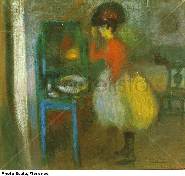 Toilet of Young Woman