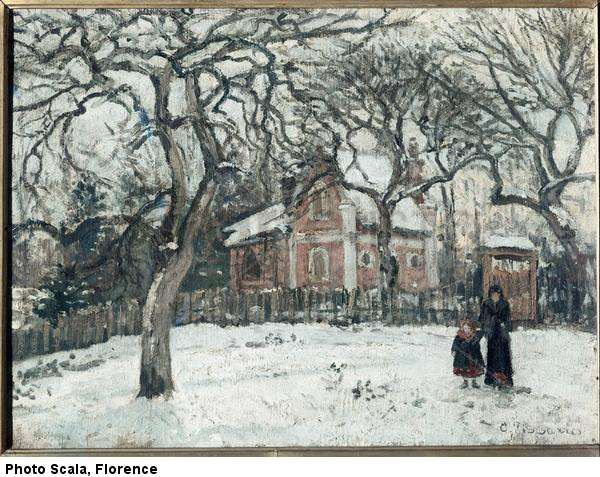 Castaños en Louveciennes, c.1872