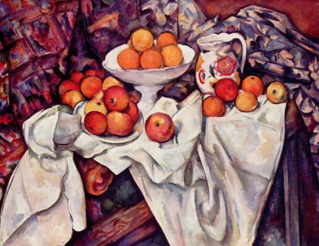 Still Life with Apples and Oranges Still Life Paintings