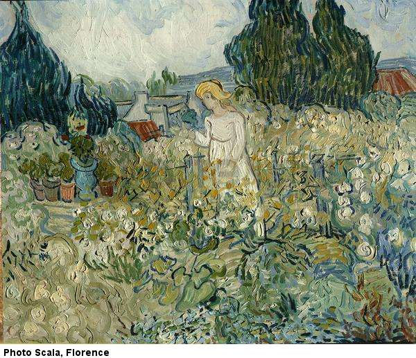 Mademoiselle Gachet dans le jardin