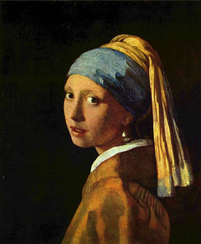 Head of a Young Girl (Girl with a pearls earring)