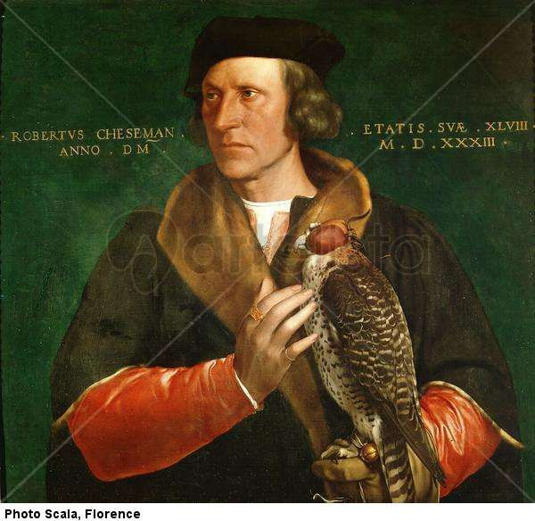 Retrato de Robert Cheseman, c. 1533