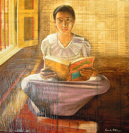 Lectura Oil Canvas