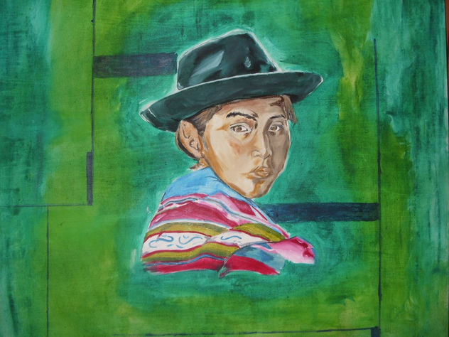 niña aymara