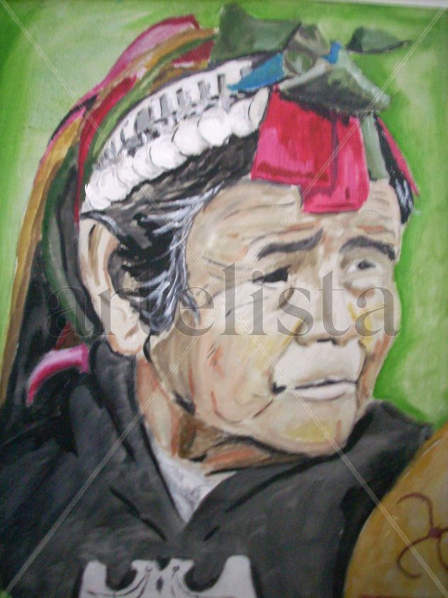 mujer mapuche