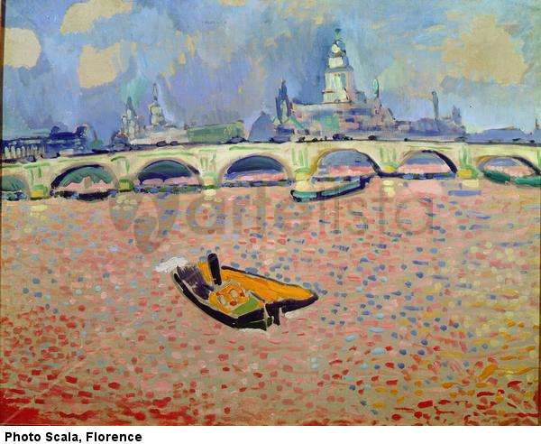 Bridge over Thames, 1905