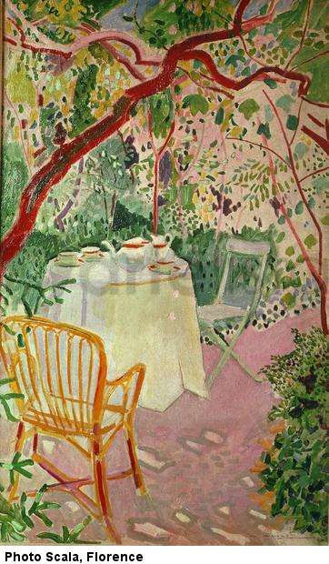 Té al aire libre