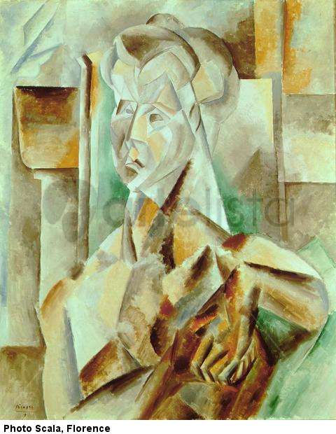 Mujer en verde, 1909