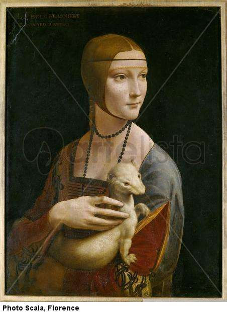 Lady with an Ermine, c. 1490
