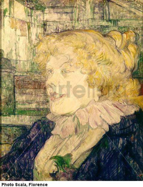 La chica inglesa de la estrella en Le Havre, 1899