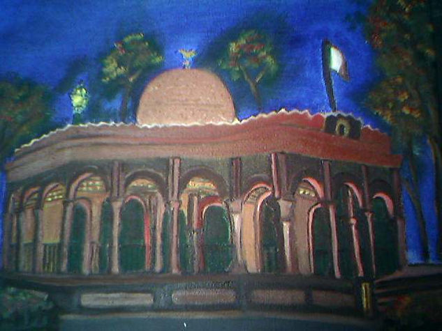 KIOSKO MORISCO Oil Canvas