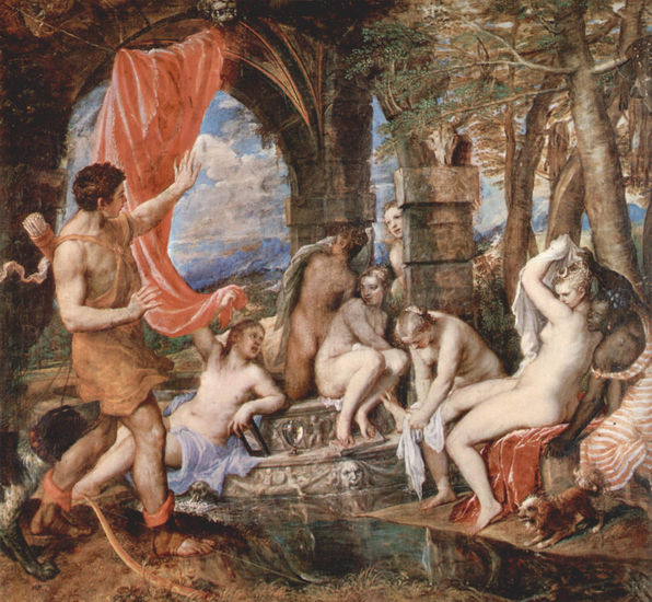 Diana Surprised by Actaeon (before restoration) Others