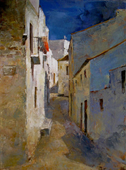 Cadaques Oil Canvas Landscaping