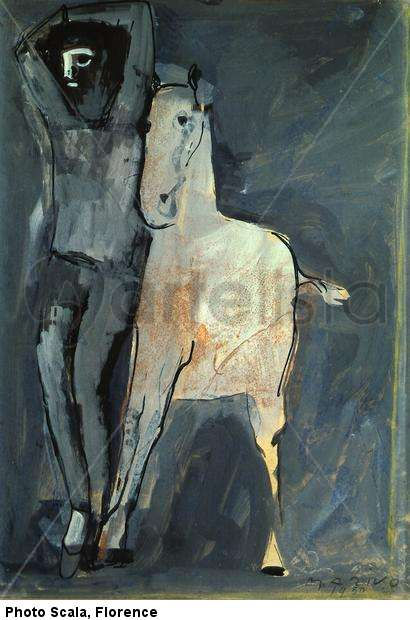 Man with Horse
