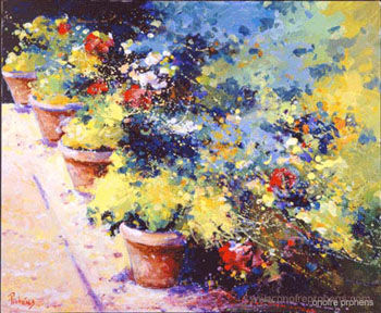 Macetas Oil Canvas Landscaping