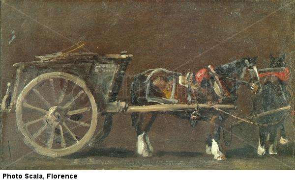 Study of a Cart with Two Horses