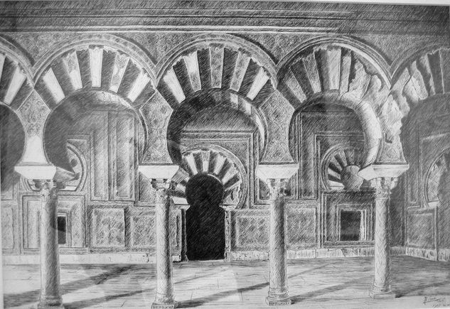 Salón Rico. Medina Azahara. Córdoba Ink Paper Others