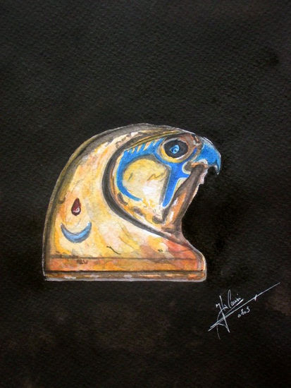 Horus Acuarela Papel Otros