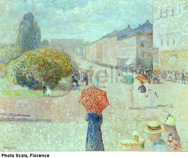 Spring Day on Karl Johan Street