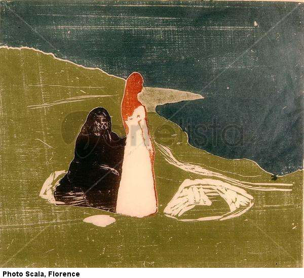 Mujeres en la playa, 1898