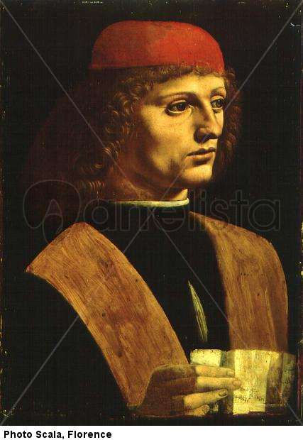 Portrait of a Musician, perhaps Franchino Gaffurio