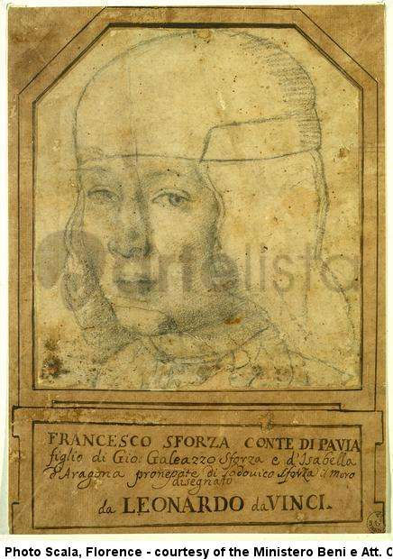 Retrato de Francesco Sforza, hijo de Gian Galeazzo