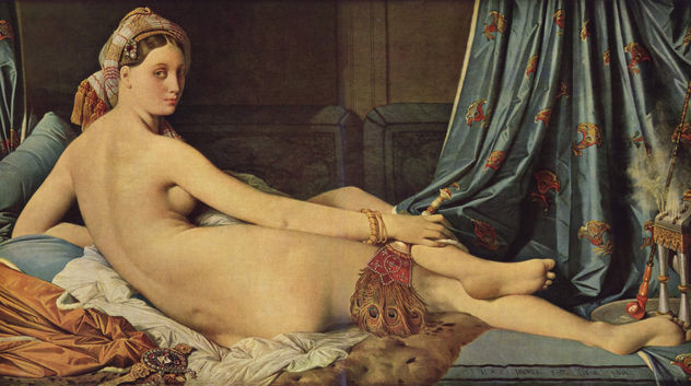 La Grande Odalisque (The Large Odalisque), 1814