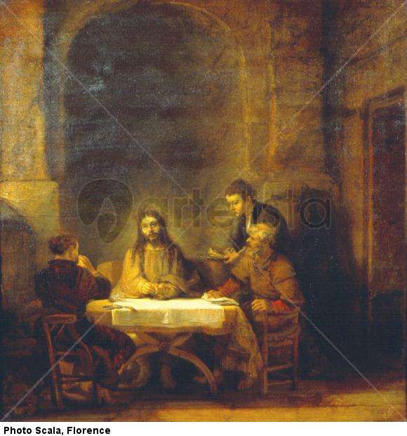 La cena en Emaús