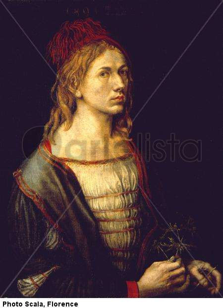 Autorretrato con cardo