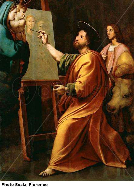 Saint Luke Painting the Madonna