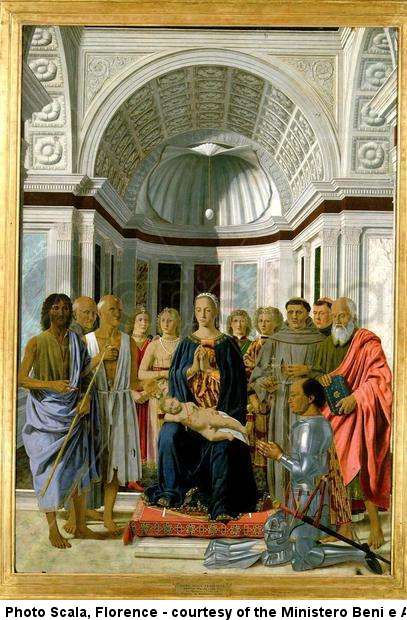 Madonna and Child with Federico da Montefeltro (Brera Madonna)