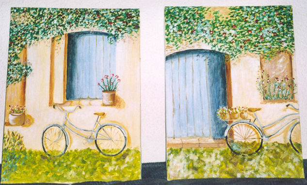 BICIS Oil Canvas