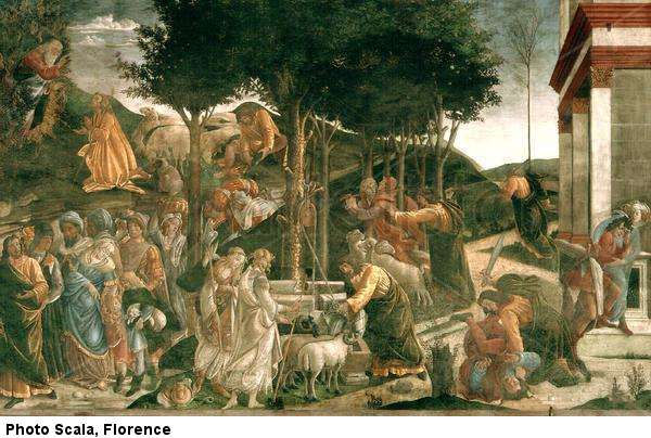 Events from the Life of Moses [before restoration]