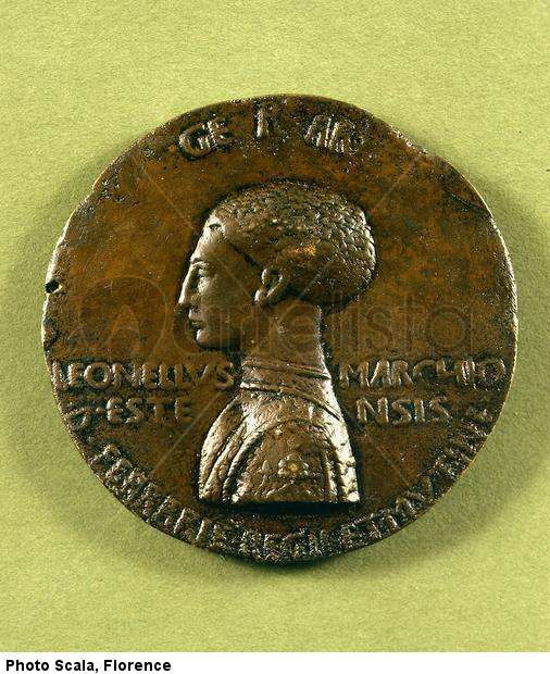 Medalla con Lionello d'Este