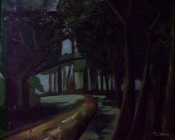 san cayetano Acrylic Canvas Landscaping